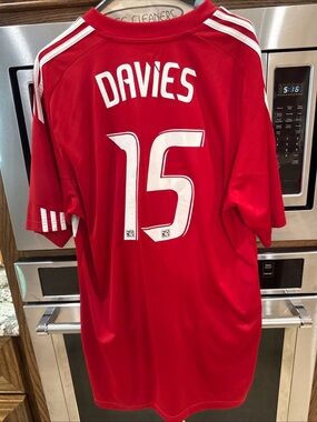 Authentic Fc Dallas, MLS Davies Soccer Jersey
